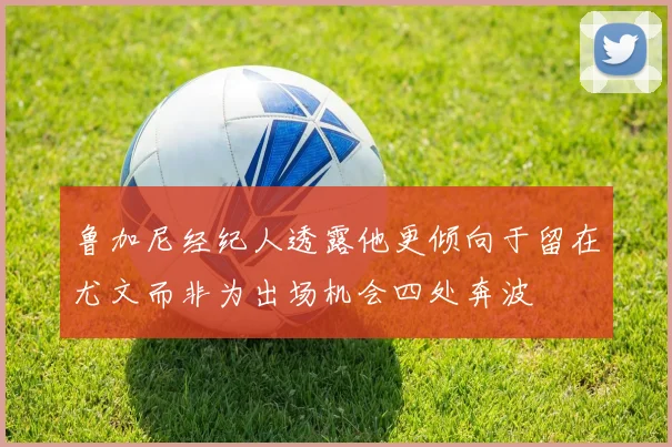 鲁加尼经纪人透露他更倾向于留在尤文而非为出场机会四处奔波